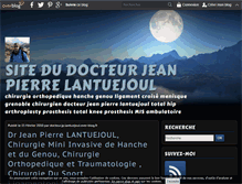 Tablet Screenshot of docteur-lantuejoul.com